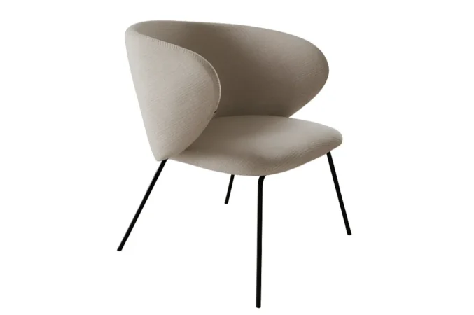 Butaca Ancona Poliester Beige 67x64x68Cm – Somcasa (2)