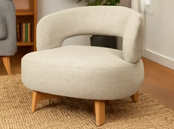 Butaca Bogota Poliester Beige 78x70x70 Cm – Somcasa (2)