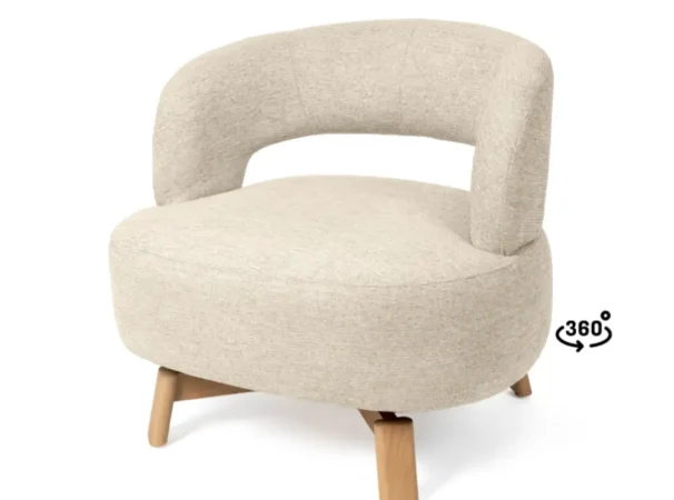 Butaca Bogota Poliester Beige 78x70x70 Cm – Somcasa (4)