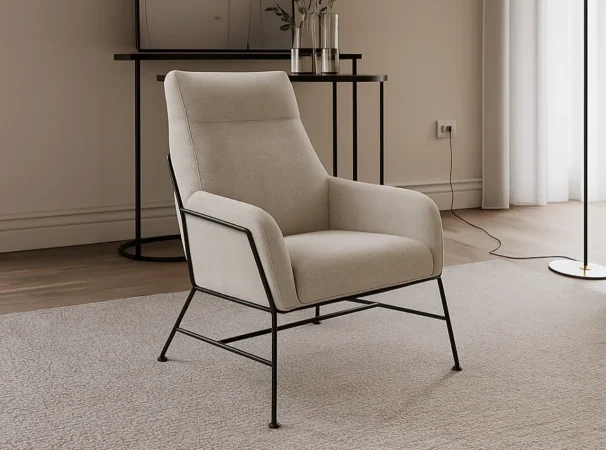 Butaca Malibu Poliester Beige 70x78x104 Cm – Somcasa (2)