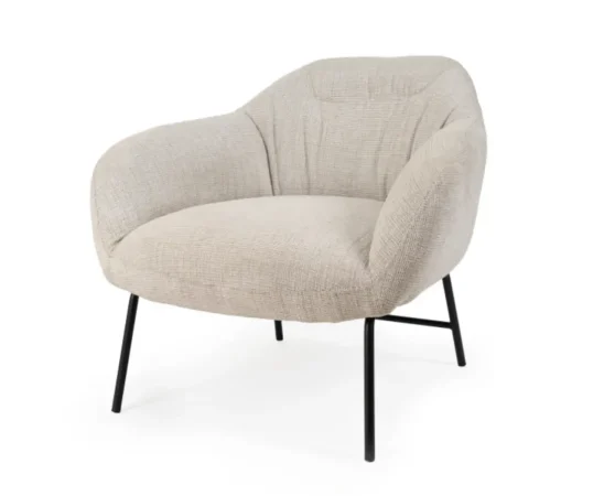 Butaca Namur Poliester Beige 83x80x73 Cm – Somcasa (1)