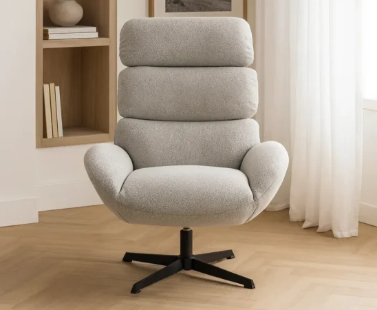 Butaca Pauline Poliester Gris 75x86x109 Cm – Somcasa (3)