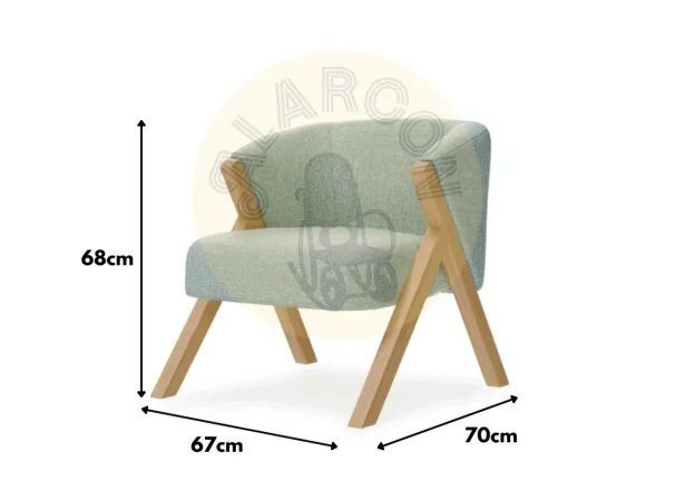 Butaca Sintra Poliester Menta 67x70x68 Cm – Somcasa (4)