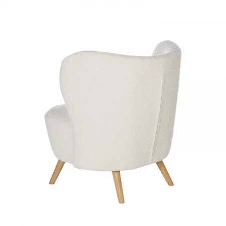 Butaca Tapizada Tela Color Blanco Patas Metal Negro Mod. Jaipur 75x70x80 – Somcasa (2)