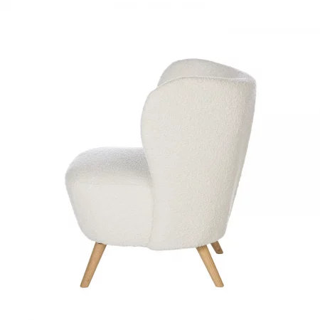 Butaca Tapizada Tela Color Blanco Patas Metal Negro Mod. Jaipur 75x70x80 – Somcasa (3)