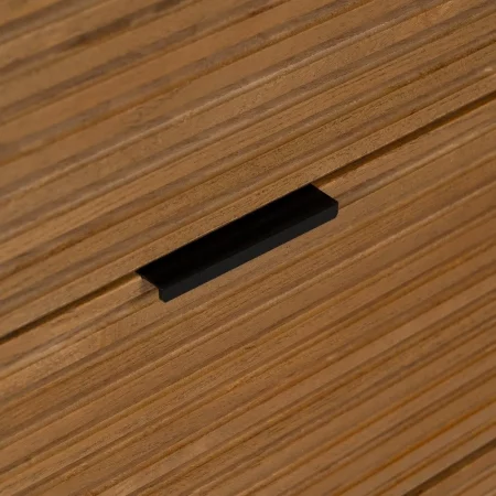 CÓMODA NEGRO-NATURAL DM-MADERA 104 X 40 X 81,50 CM-5