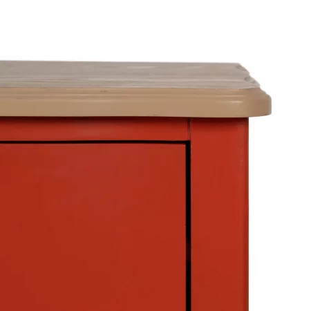 CÓMODA TERRACOTA MADERA 93 X 38 X 78 CM-7