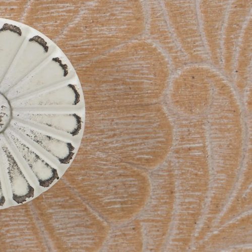 CONSOLA BLANCO-NATURAL MADERA DE PINO 110 X 40 X 77 CM IXIA6