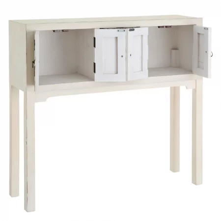 CONSOLA BLANCO ROZADO 95 X 26 X 90 CM IXIA1