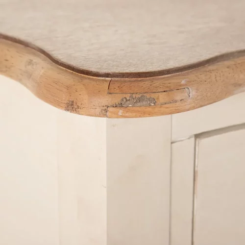CONSOLA CREMA-NATURAL DM-MADERA ENTRADA 90 X 43 X 79 CM IXIA4