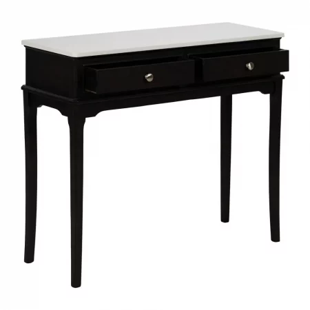 CONSOLA NEGRO MÁRMOL-DM 90 X 33 X 76 CM-3