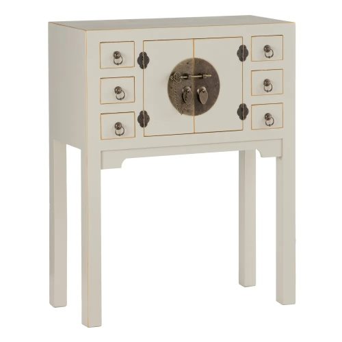 CONSOLA TAUPE DM ''ORIENTE'' ENTRADA 63 X 26 X 80 CM IXIA1