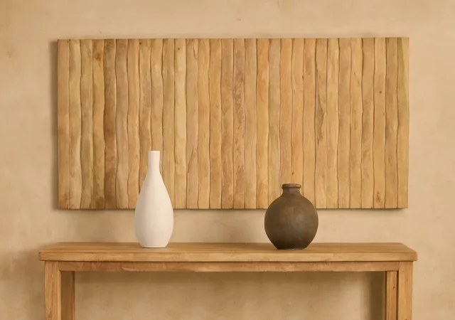 Cabecero Diana Tablas de madera de Mango 158x5x75 Cm - Moycor (1)