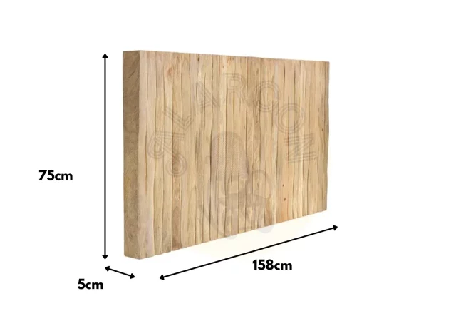 Cabecero Diana Tablas de madera de Mango 158x5x75 Cm - Moycor (6)