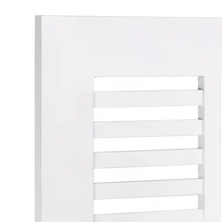 Cabecero Individual Blanco Mod. Barrotes Madera Mindi Colección Everest 100x135x3 Cm - Moycor (2)