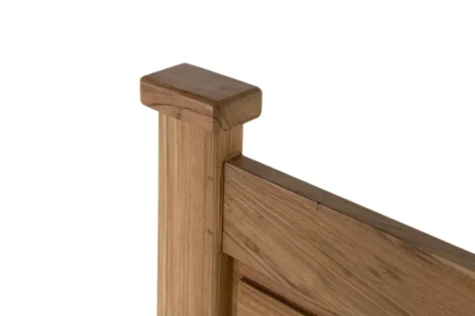 Cabecero Madera Maciza de Teka 183x8x110 Cm - Giner y Colomer (5)