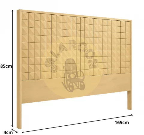 Cabecero de madera maciza de mango 165 cm-MOVIL (2)