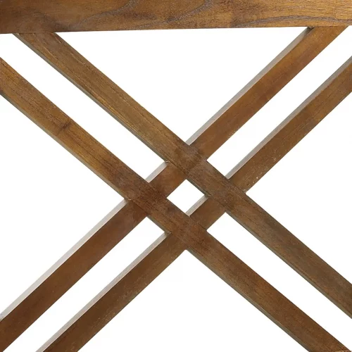 Cabezal Matrimonio Mod. Doble Cruz Madera Mindi Colección Star 165x140x3 Cm - Moycor (2)