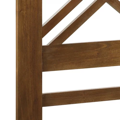 Cabezal Matrimonio Mod. Doble Cruz Madera Mindi Colección Star 165x140x3 Cm - Moycor (3)