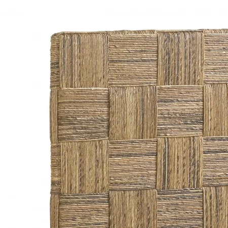 Cabezal para Cama de Matrimonio de 165 cm con Cuerda en Forma de Cuadrados 165x145 Cm - Moycor (2)