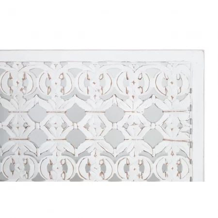 CabezalPanel Decorativo en MDF Blanco Decapado 165x3x80 Cm - Giner y Colomer (2)