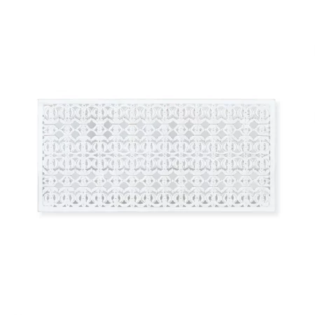 CabezalPanel Decorativo en MDF Blanco Decapado 165x3x80 Cm - Giner y Colomer (3)