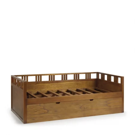 Cama Star Individual + Cama Nido de Madera Mindi - Moycor (1)