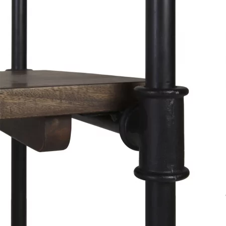 Colgador Madera Mango con 1 Cajón + 2 Estantes Colección Pipa 135x55x188 Cm - Moycor (4)