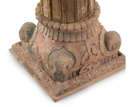Columna Almeria Madera Mango 33x33x90 Cm - Moycor (4)