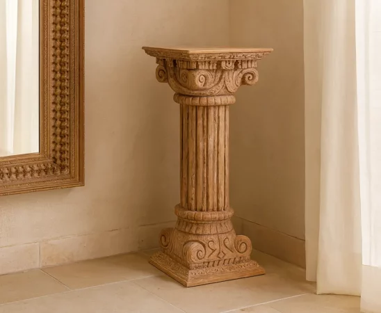 Columna Almeria Madera Mango 33x33x90 Cm - Moycor (6)