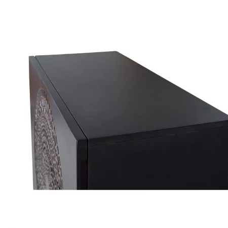 Cómoda 3 Cajones Madera Mango Base Metal Colección París 95x40x90 Cm - Giner y Colomer (5)
