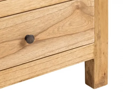 Comoda Madera Mindi Natural 100x40x90 Cm - IXIA (6)