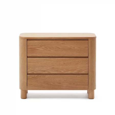 Cómoda Salaya de madera contrachapada de fresno FSC Mix Credit 120 x 80 cm-1