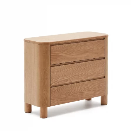 Cómoda Salaya de madera contrachapada de fresno FSC Mix Credit 120 x 80 cm-2