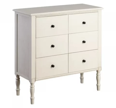 Comoda de DM Gris Claro 75x33x75 Cm - IXIA (3)