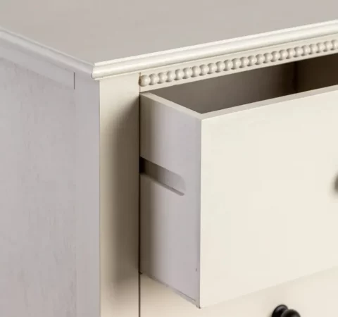 Comoda de DM Gris Claro 75x33x75 Cm - IXIA (4)