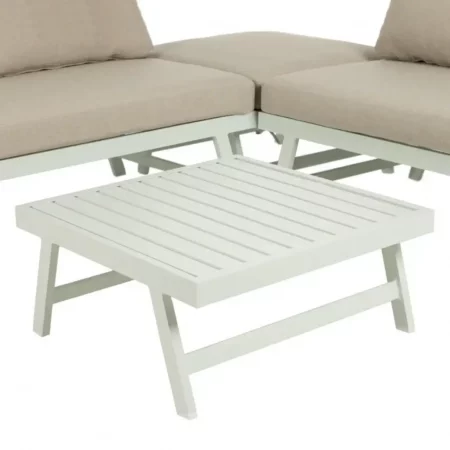 Conjunto Jardín Aluminio Beige Blanco Exterior - IXIA (7)