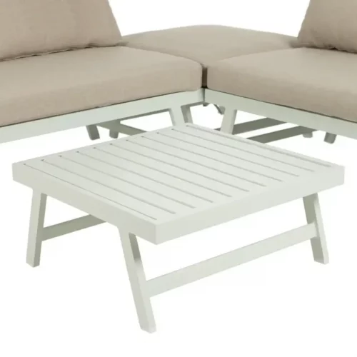 Conjunto Jardín Aluminio Beige Blanco Exterior - IXIA (7)