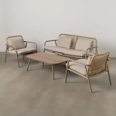 Conjunto Jardín Aluminio Beige Exterior - IXIA (5)