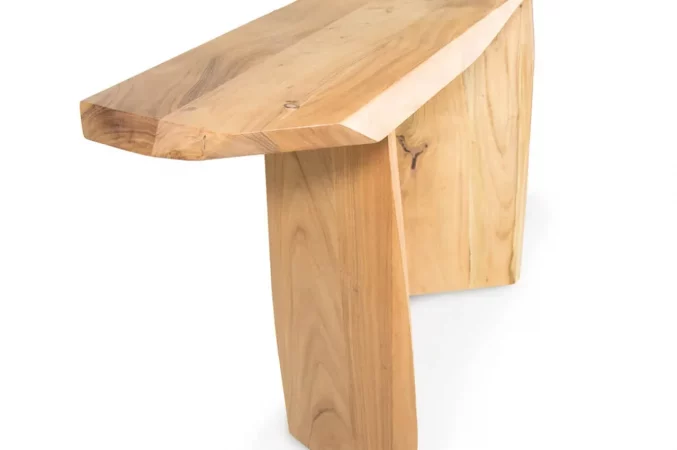 Consola Barcelona de Madera Acacia 150x40x80 Cm - Moycor (3)