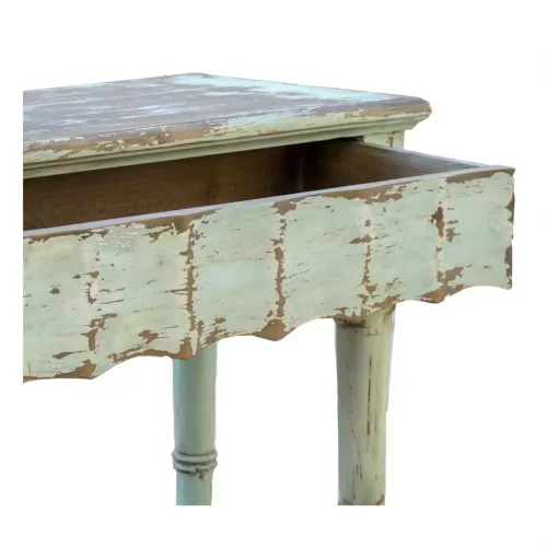 Consola Cordoba de Madera de Pino 2 Cajones Estilo Envejecido - Moycor (5)