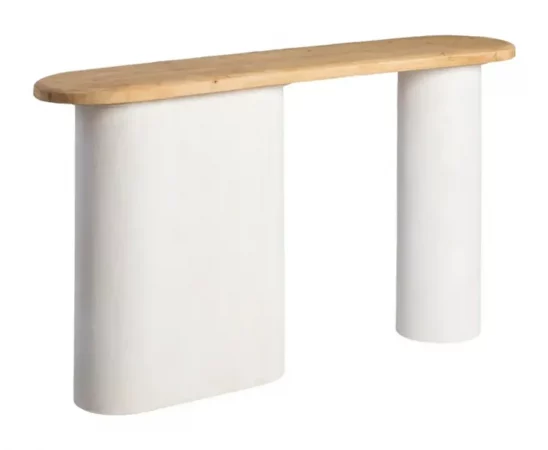 Consola DM Wilma Blanco 150x35x82 Cm - IXIA (5)