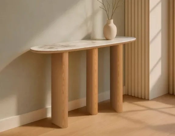 Consola Madera DM 150x40x80 Cm - IXIA (2)