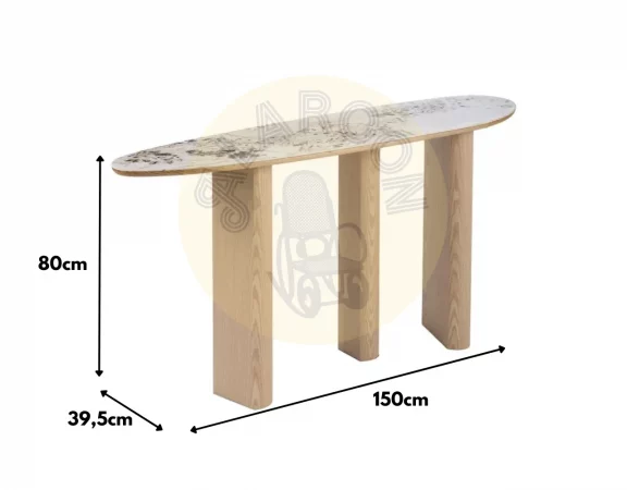 Consola Madera DM 150x40x80 Cm - IXIA (5)