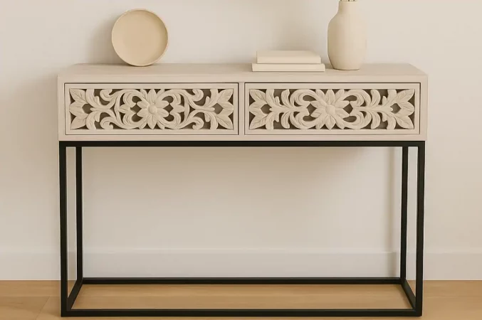 Consola-Madera-Mango-Tallado-2-C (2)