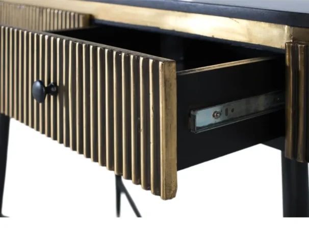 Consola Madera y Marmol 120x40x77 Cm - Giner y Colomer (1)