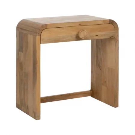Consola Natural Madera Mango Salón 75x40x76 Cm - IXIA (6)
