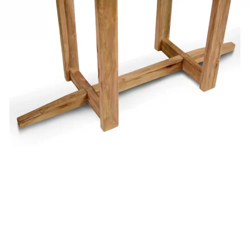 Consola Orlando Madera de Teka con 3 Cajones 130x35x85 Cm - Moycor (4)