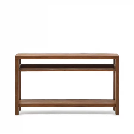 Consola Sashi de madera maciza de teca 140 x 80 cm-1