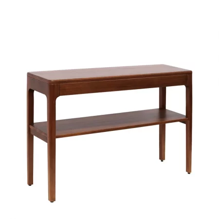 Consola de Madera Caoba con 2 Cajones 120x35x80 Cm - Moycor (3)